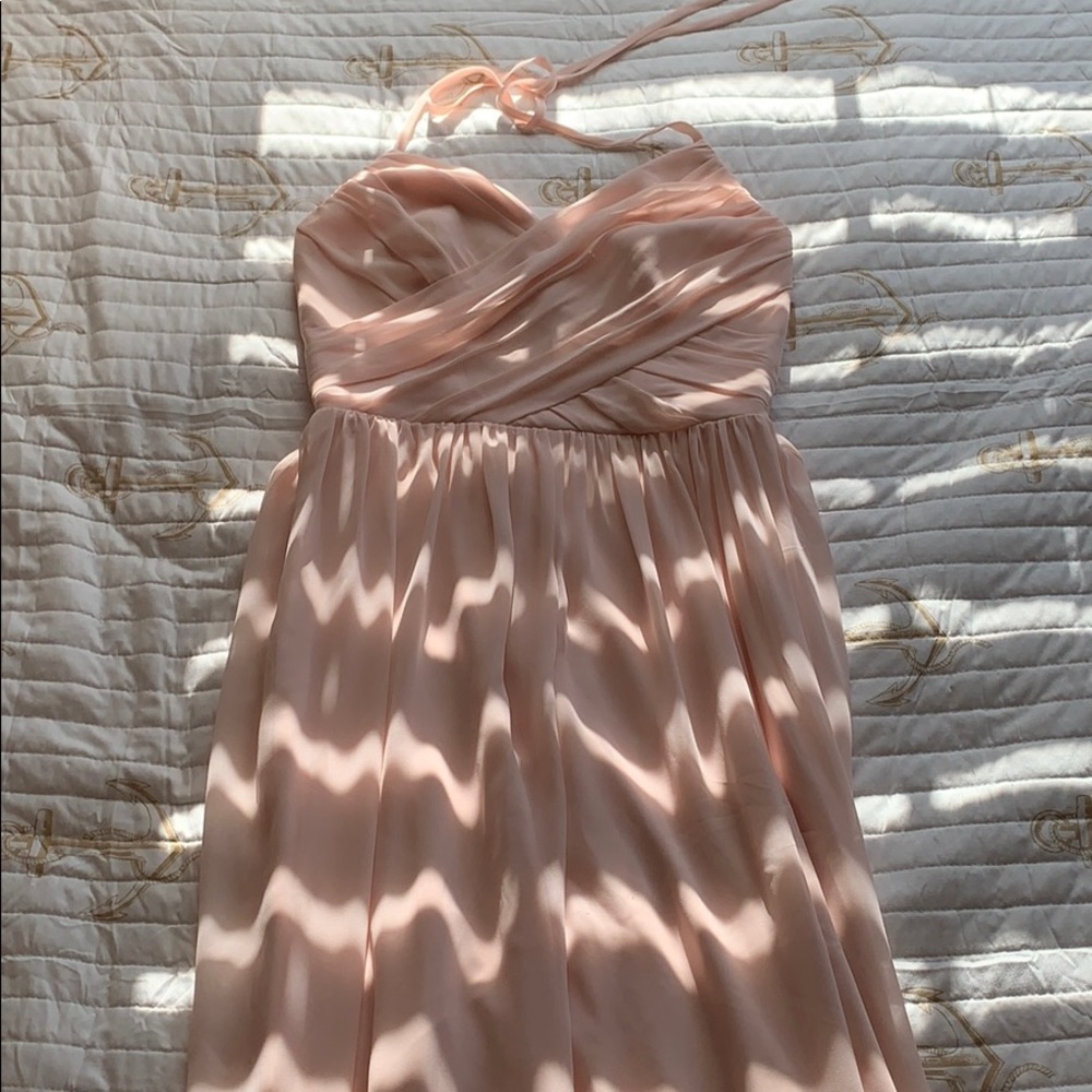 Bill Levkoff petal pink 0 dress